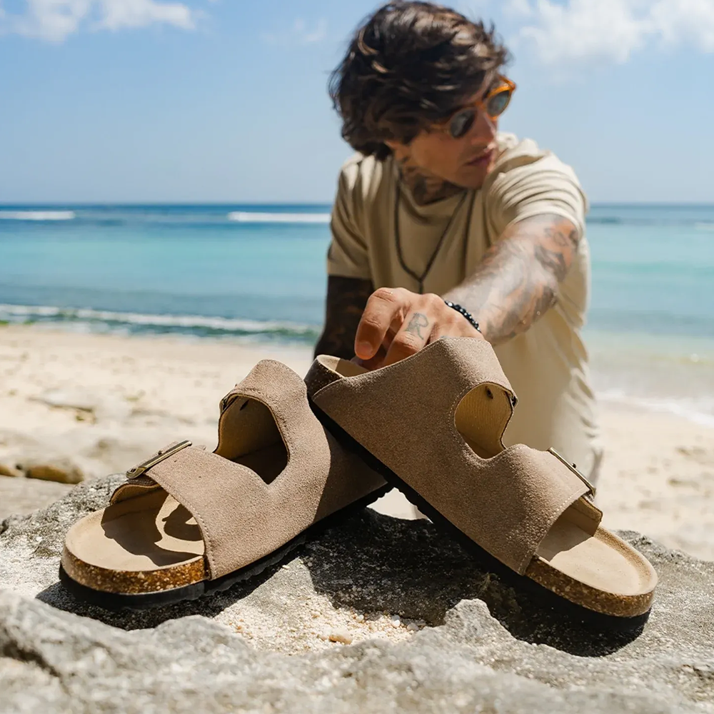 Sandale Maibulun en suédine