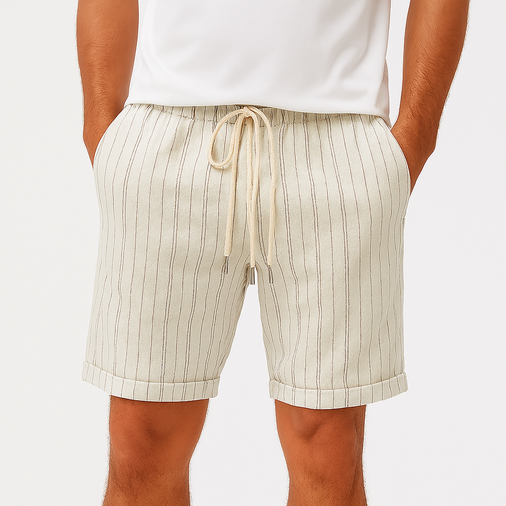 Shorts rayés Capri – Style estival premium