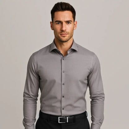 Chemise Infroissable à Coupe Ajustée (Cópia)