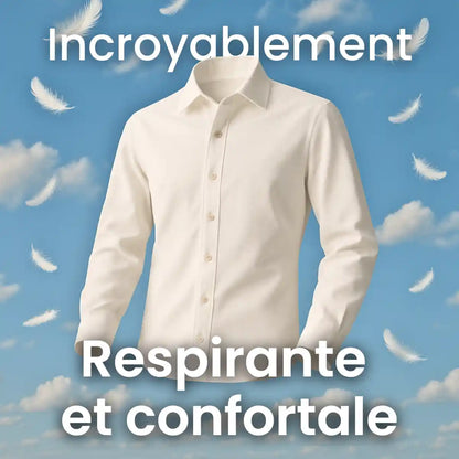 Chemise Infroissable à Coupe Ajustée (Cópia)