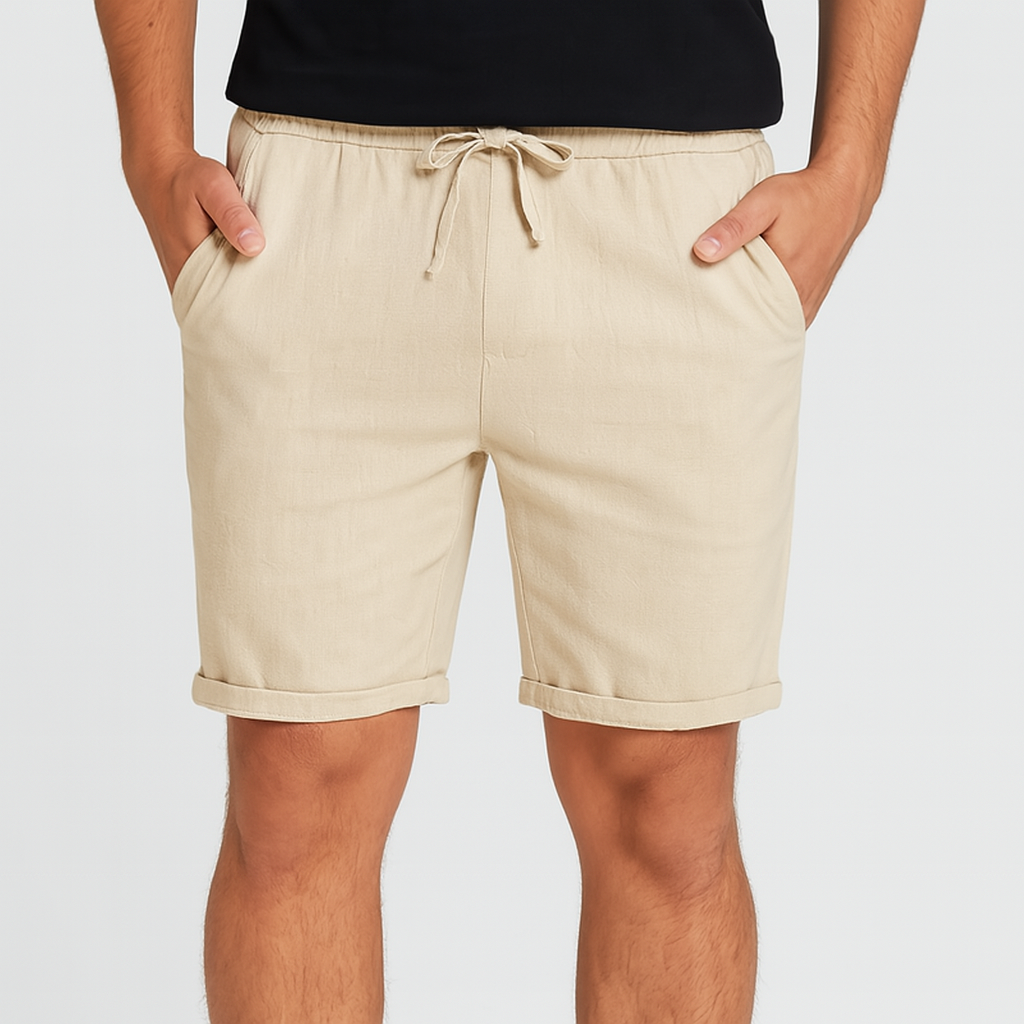 Shorts en lin Capri – Confort naturel