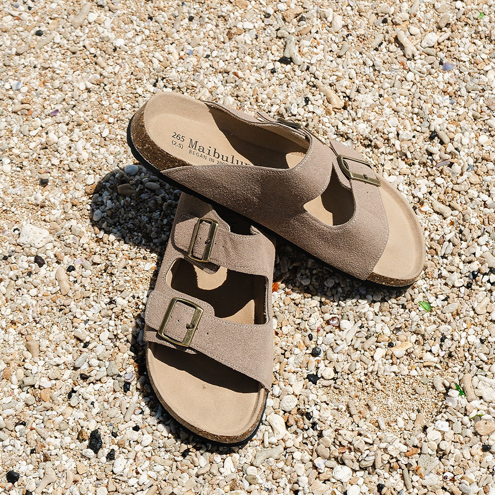 Sandale Maibulun en suédine