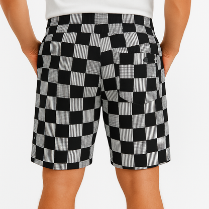 Shorts à carreaux Ibiza – L’élégance de l’été